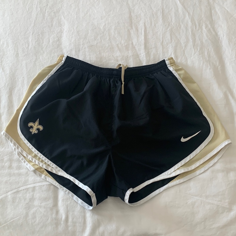 Saints Nike Running Shorts